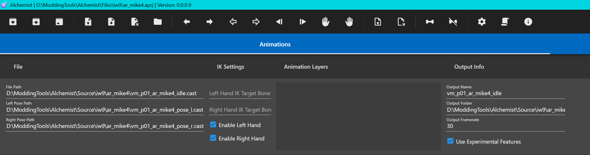 Pose Files in Alchemist