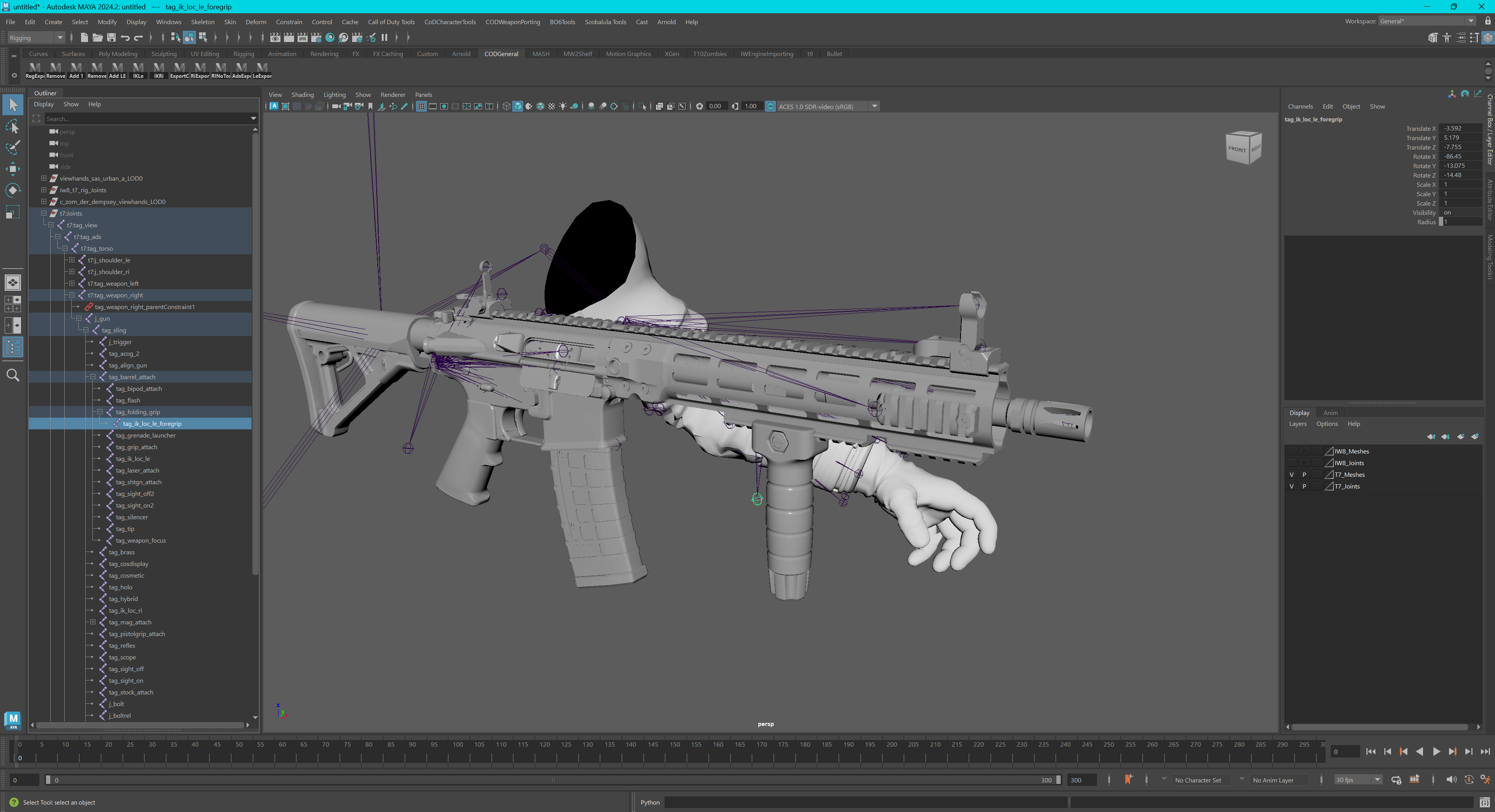 IK Bone in Maya